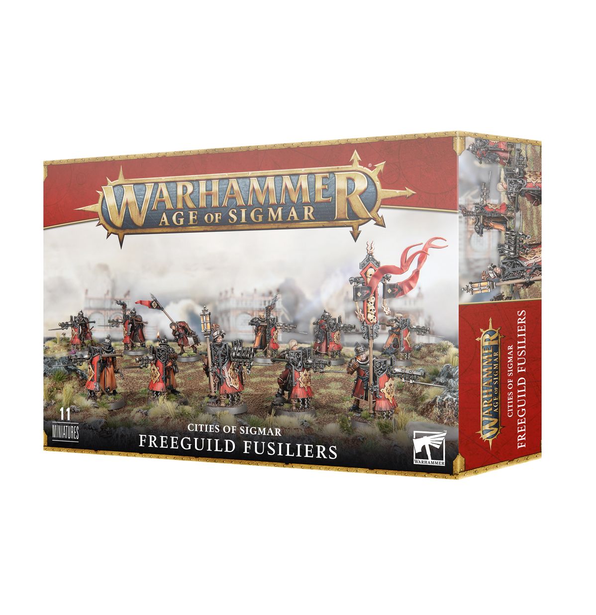 Warhammer Age of Sigmar: Freeguild Fusiliers Miniature Set