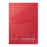 Stonehenge Aqua White watercolour paper, 15 sheets, 300 gsm