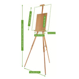 MABEF Field Easel with Adjustable Angle