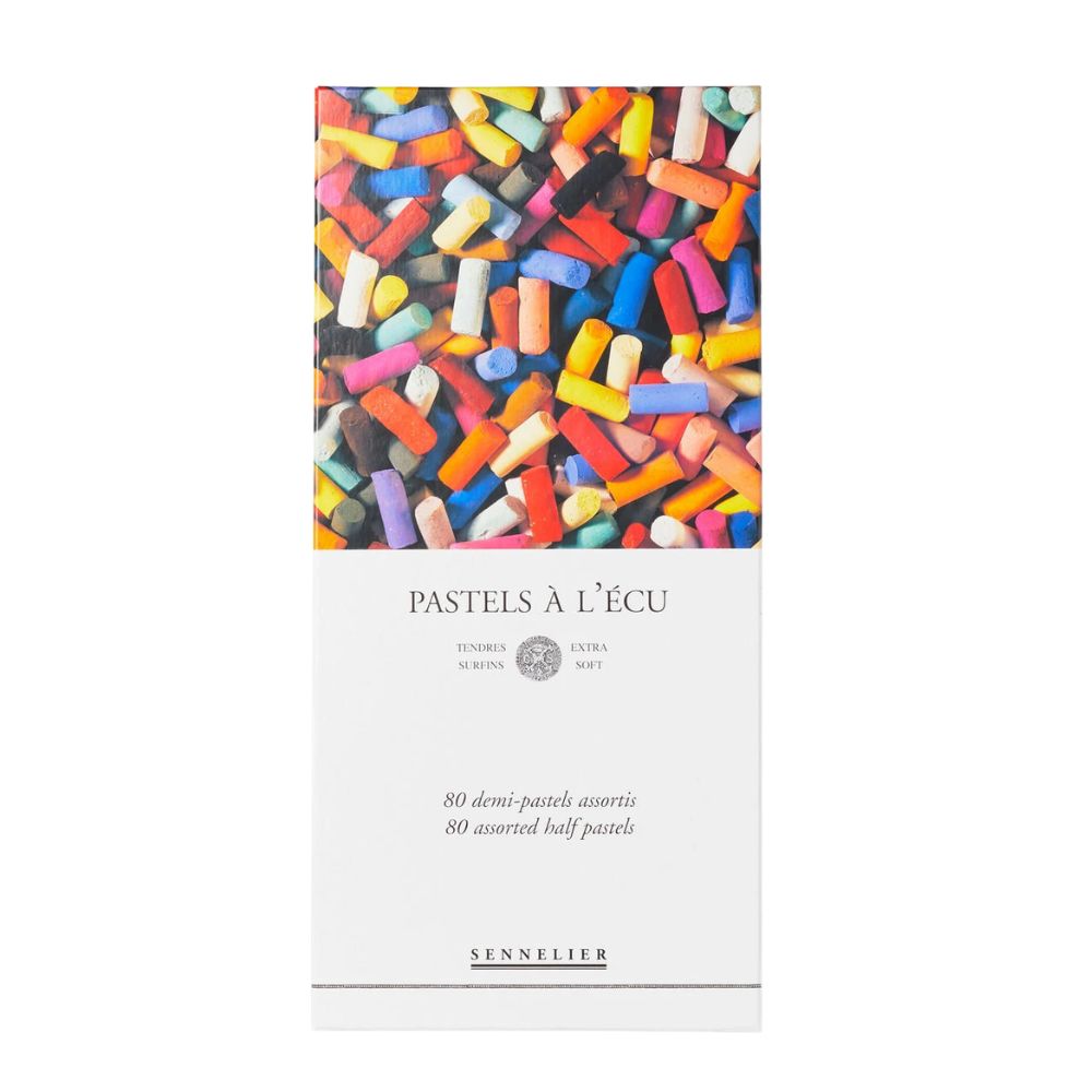 Sennelier Half-Stick Soft Pastels Set, 80 Colors
