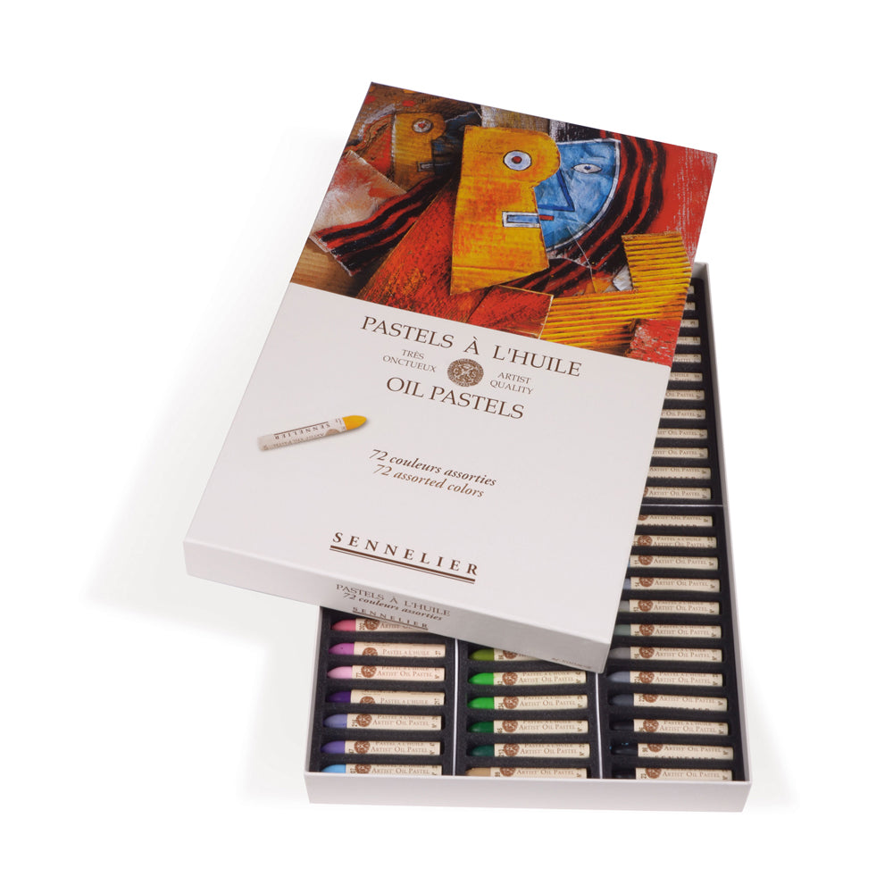 Sennelier Oil Pastel Set, 72 colors – Art Spices