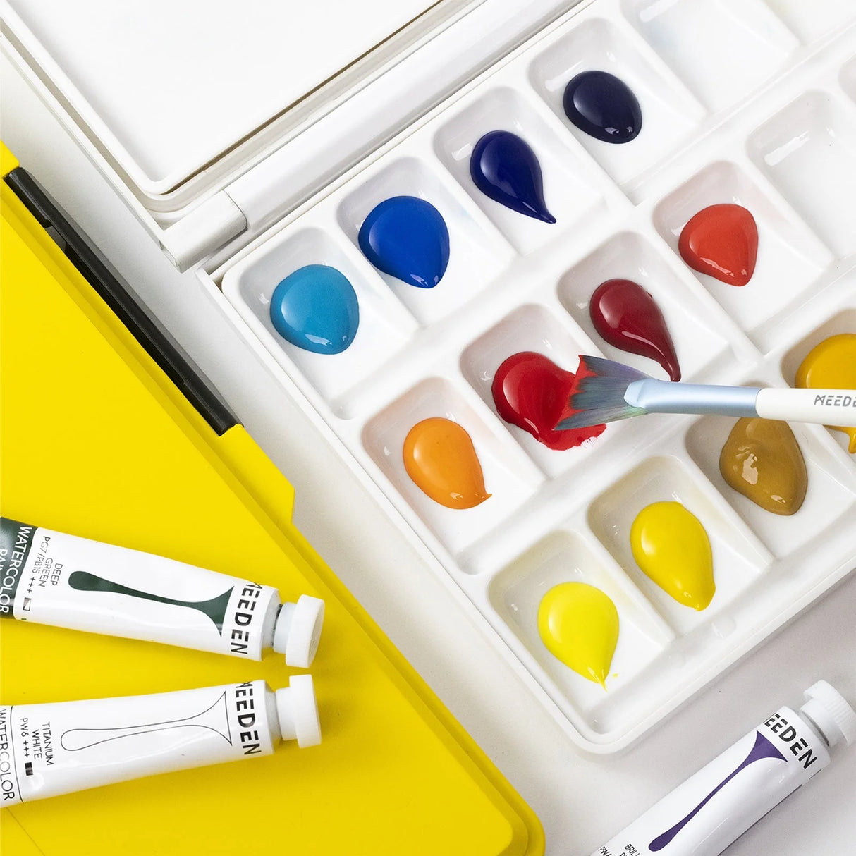 MEEDEN Airtight Leakproof Watercolor Palette