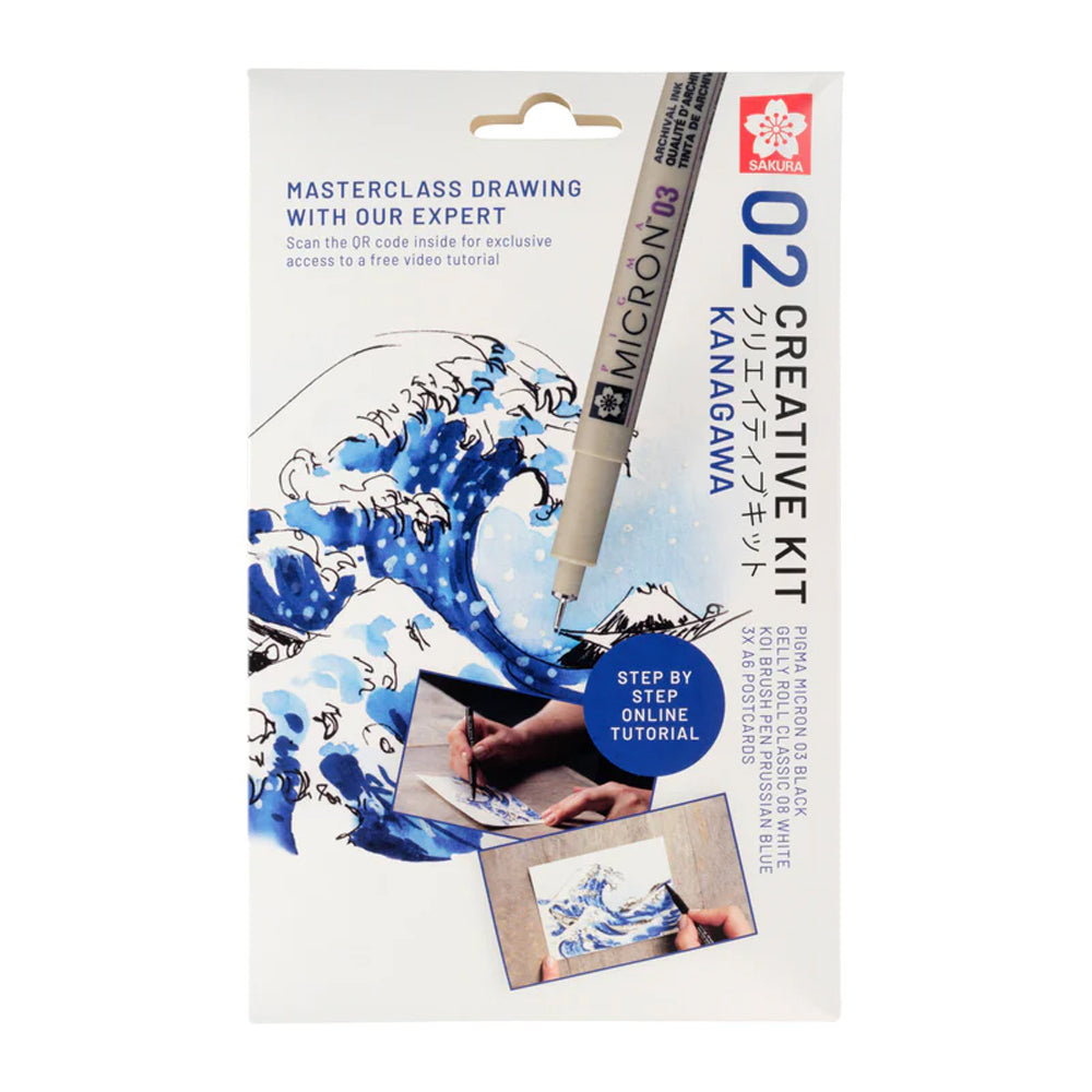 Sakura Great Wave of Kanagawa Creative Kit