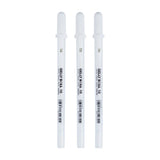 Sakura Gelly Roll Gel Pens Set Bright, White, Bold, 3 pcs.