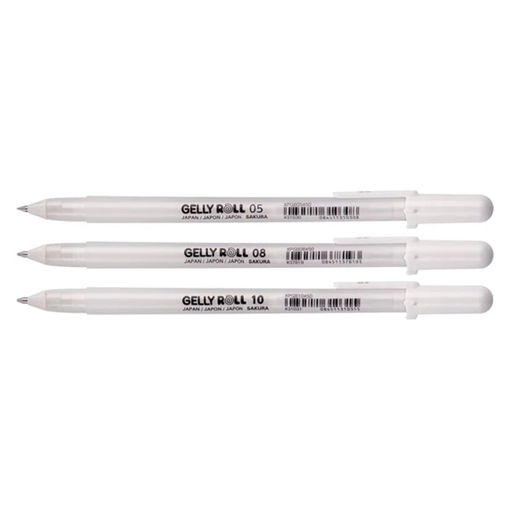 Sakura Gelly Roll Bright White Set, 3 pens