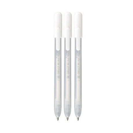 Sakura Gelly Roll White Gel Pens Set, 3 pcs.