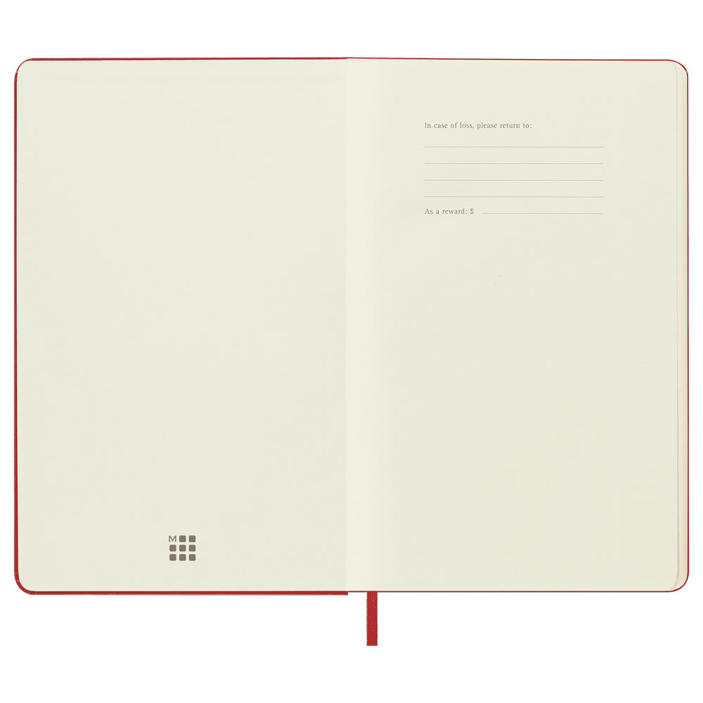 Moleskine Classic Notebook, Hard Cover