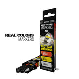 AK Interactive Real Colors Markers Tactical Markings Set, 3 pcs.