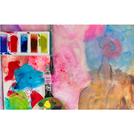 Renesans Set of Tempera Gouache Cover Paints, 12x60 ml