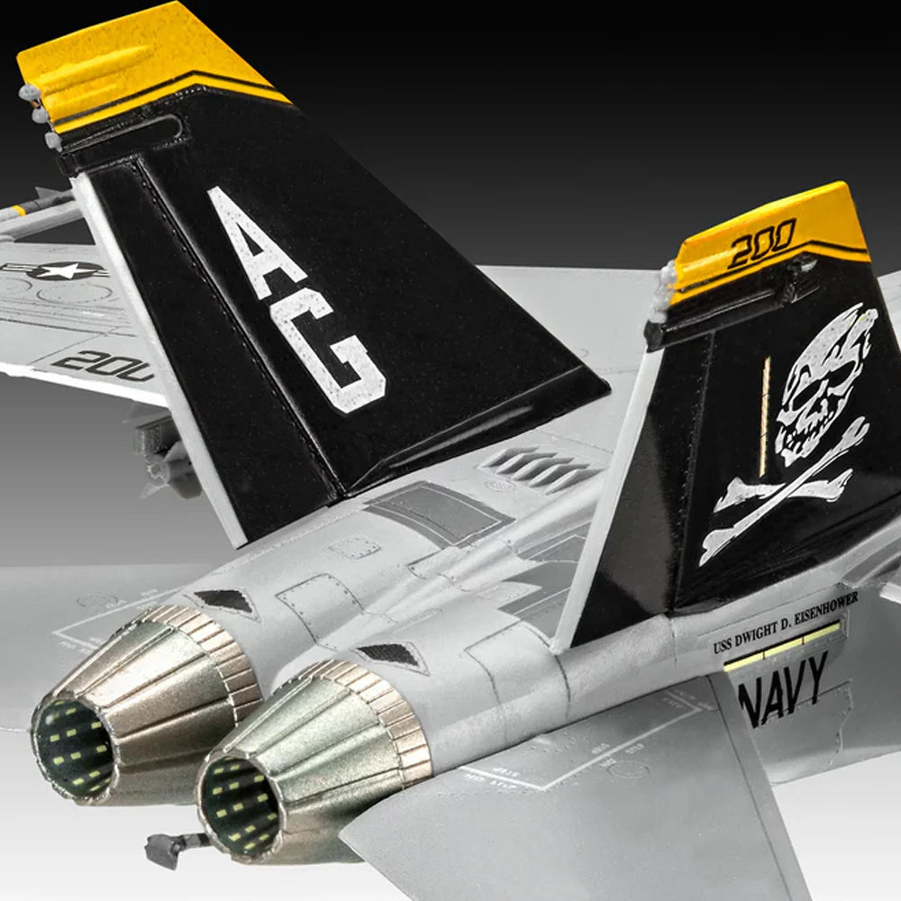 Revell F-A-18F Super Hornet Scale Model Set, 1:72