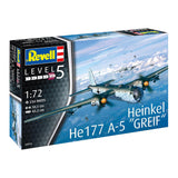 Revell Heinkel He-177A-5 Greif Bomber Model Kit, 1:72