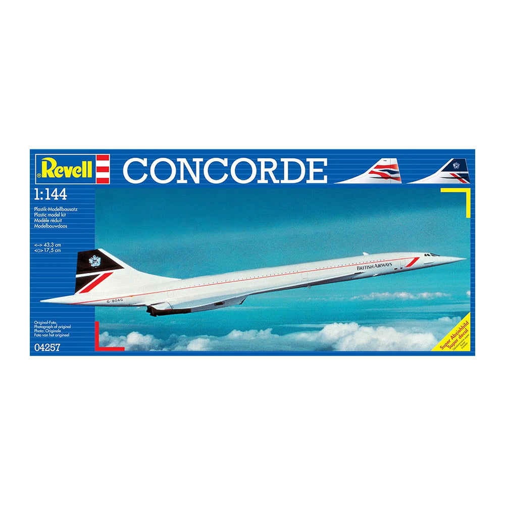 Revell Concorde Airliner Model Kit, 1:144