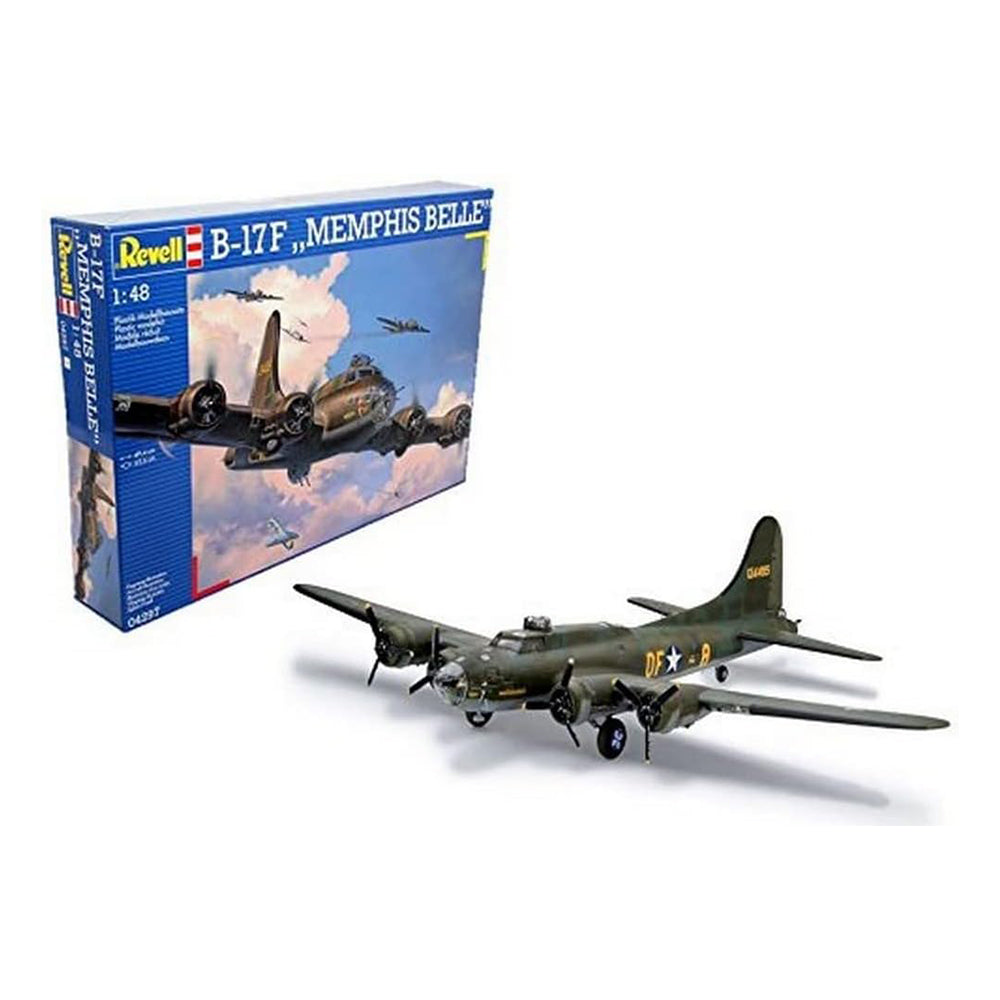 Revell B-17F Memphis Belle Aircraft Model Kit, 1:48