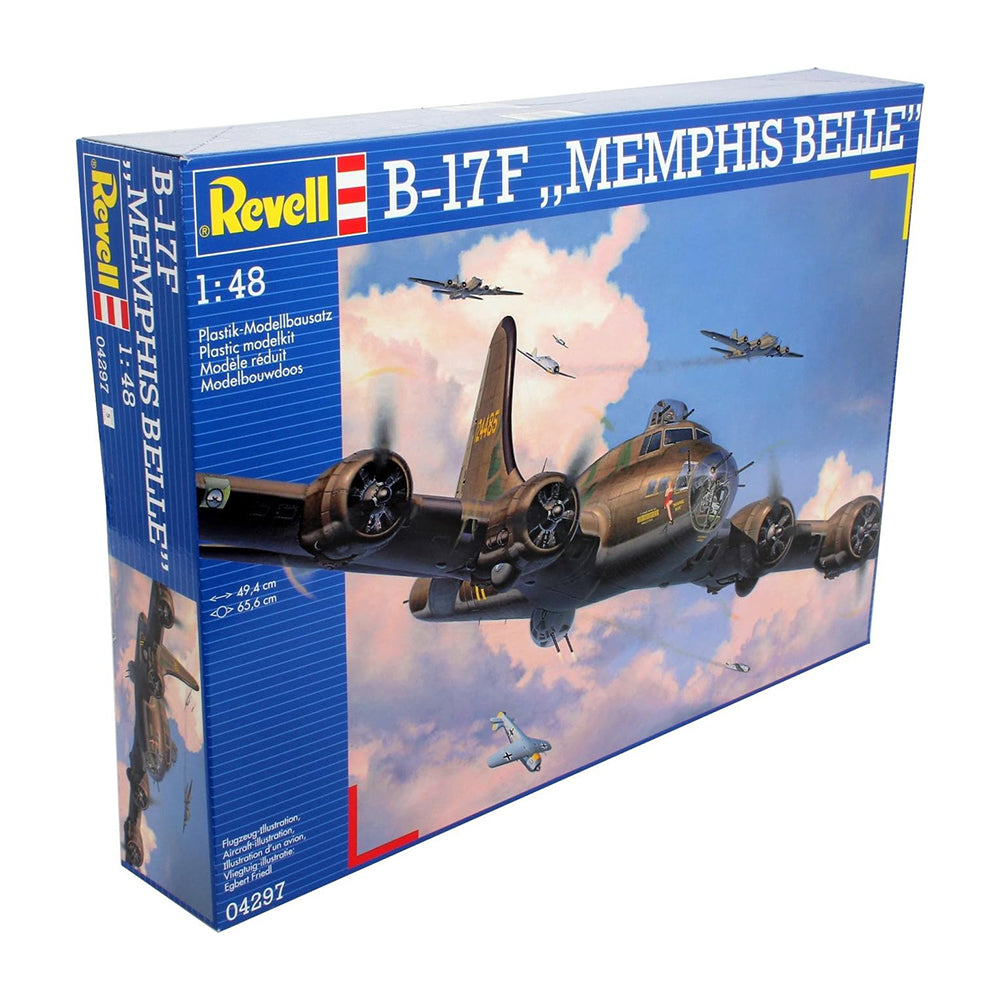 Revell B-17F Memphis Belle Aircraft Model Kit, 1:48