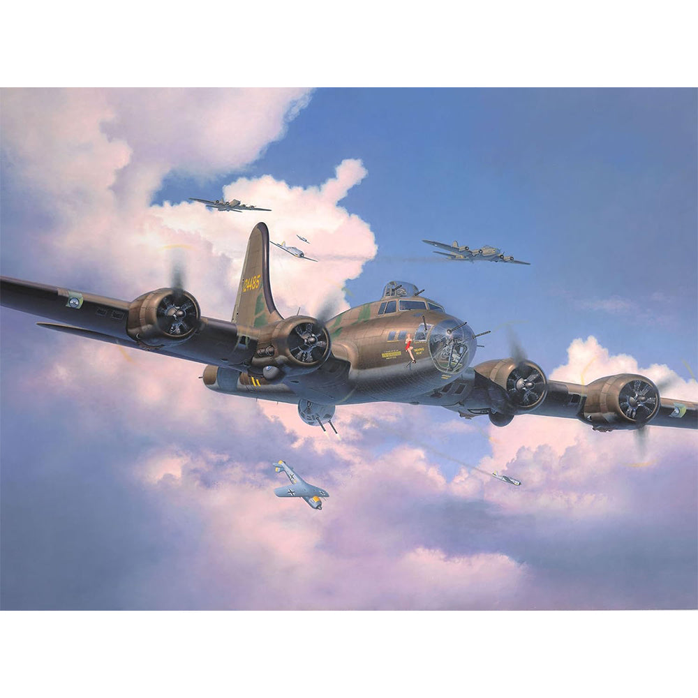 Revell B-17F Memphis Belle Aircraft Model Kit, 1:48