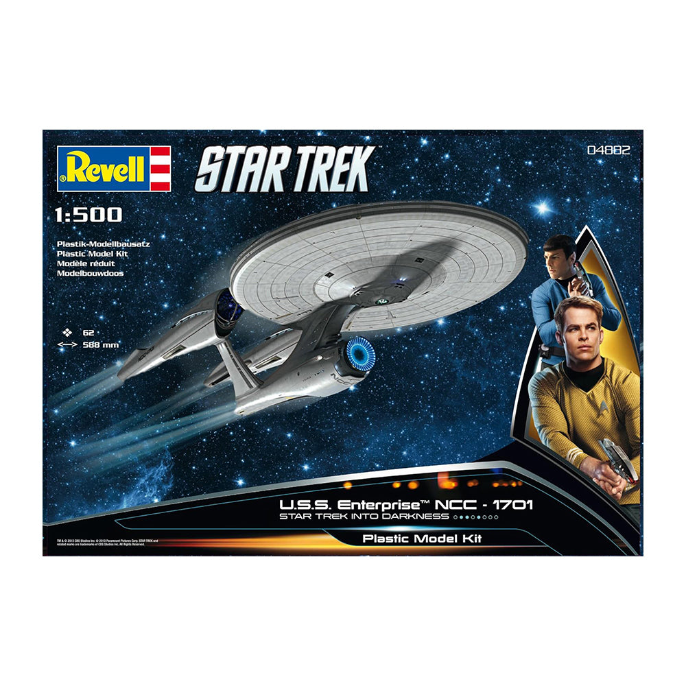 Revell Star Trek U.S.S. Enterprise NCC-1701 Model Kit, 1:500 – Art