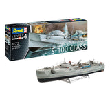 Revell German Fast Attack Craft S-100 Scale Model, 1:72