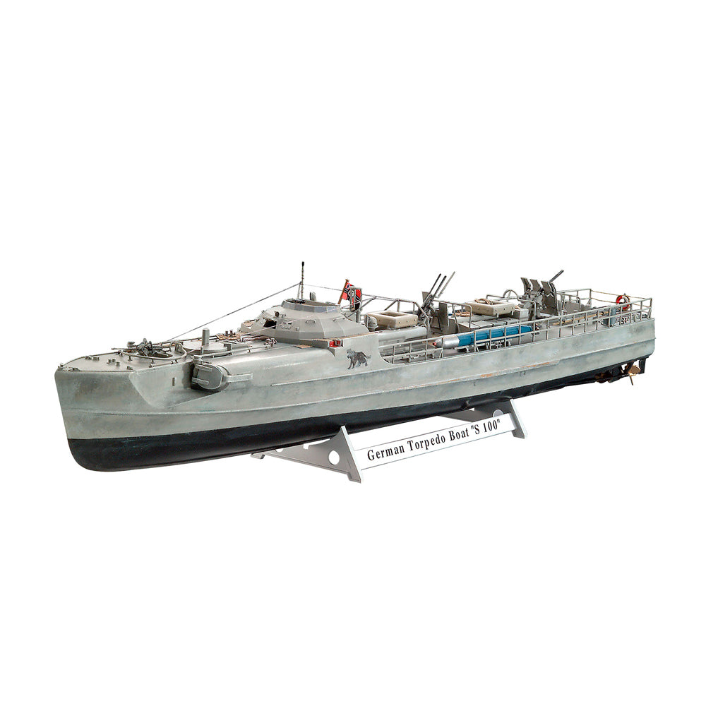 Revell German Fast Attack Craft S-100 Scale Model, 1:72