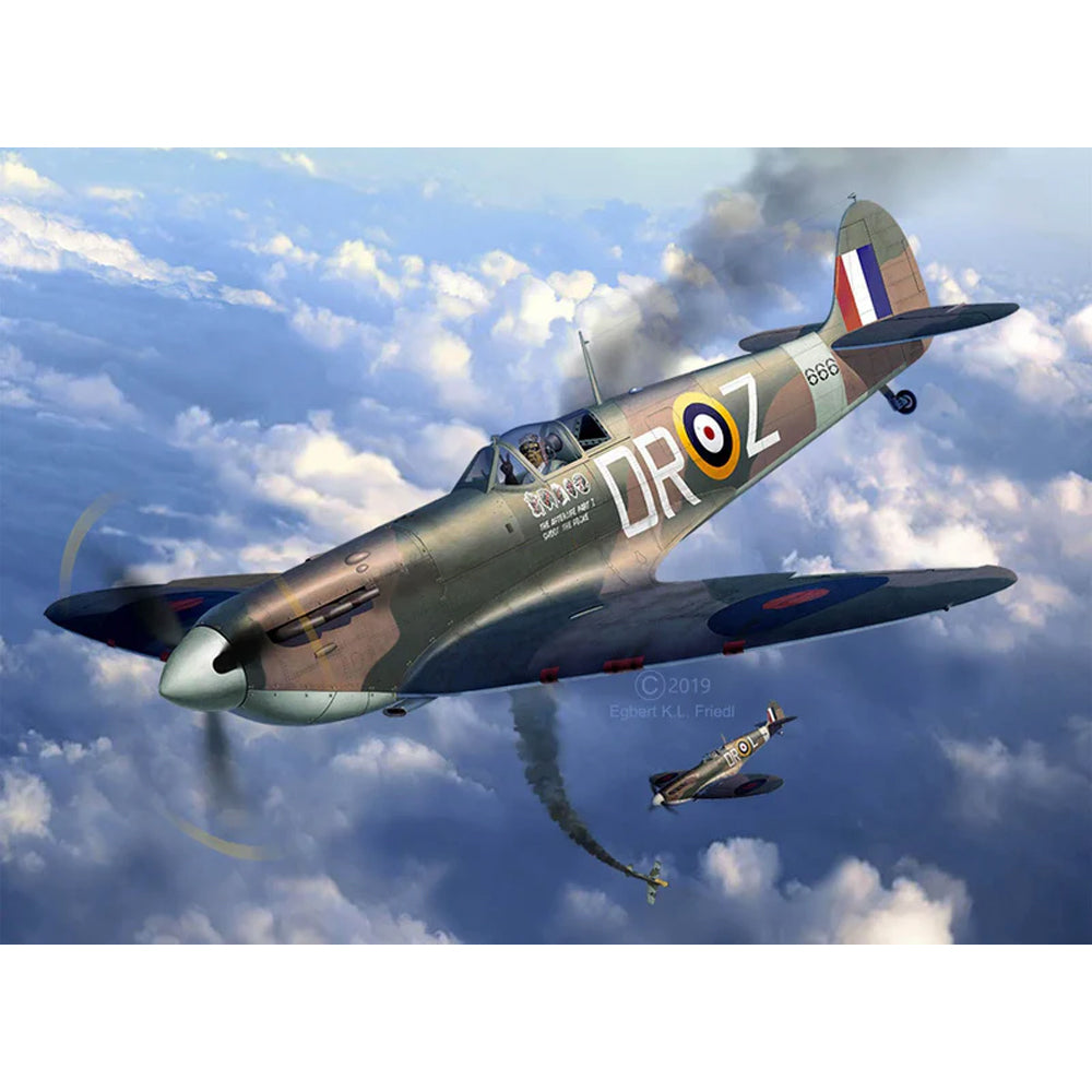 Revell Spitfire Mk.II Aces High Iron Maiden Scale Model Gift Set, 1:32