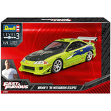 Revell Fast & Furious Brian's 1995 Mitsubishi Eclipse Model Kit, 1:25