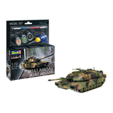 Revell M1A1 AIM (SA) - M1A2 Abrams Tank Scale Model Set, 1:72