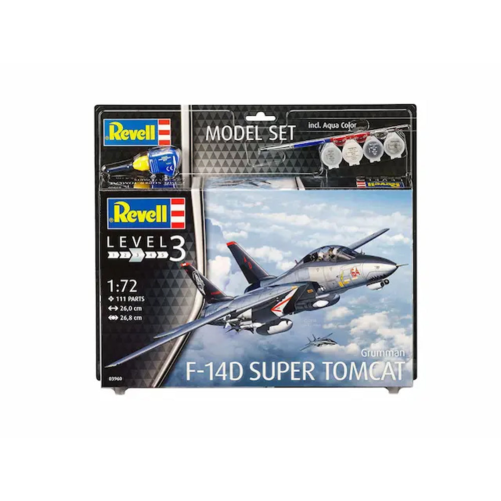 Revell F-14D Super Tomcat Scale Model, 1:72