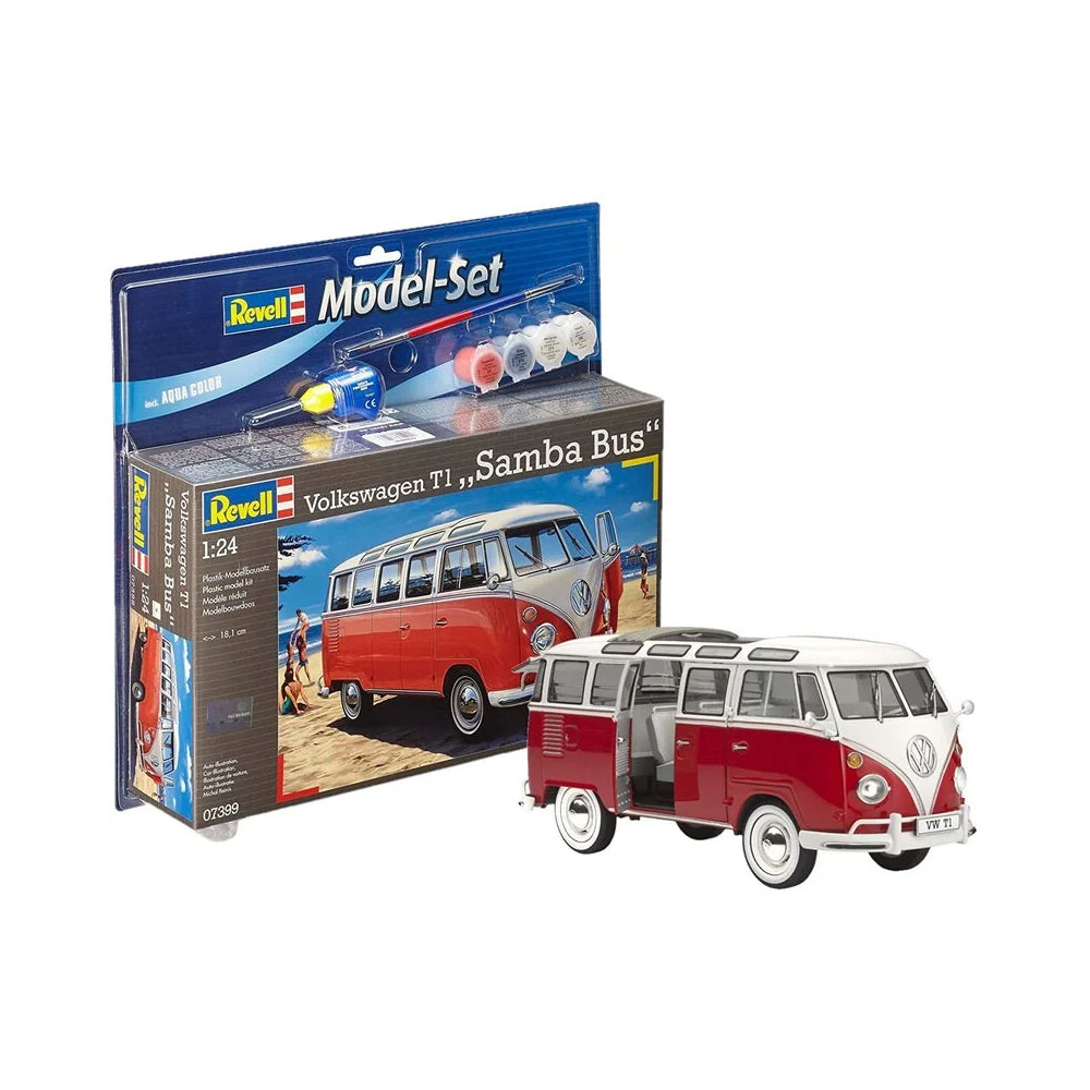 Maquette de voiture Revell 07399 VW T1 Samba Bus 1:24 - Electronic France