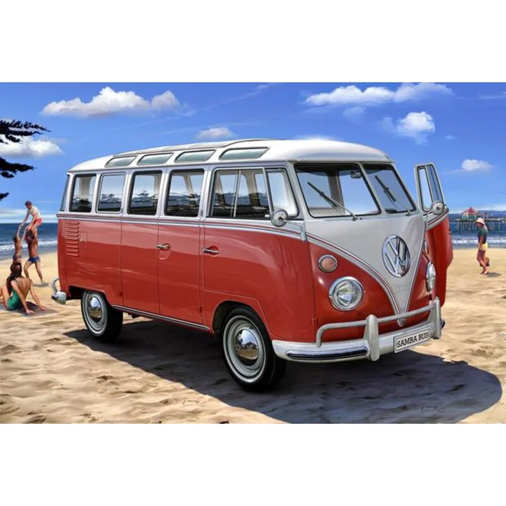 Revell Volkswagen T1 Samba Bus Scale Model, 1:24 – Art Spices