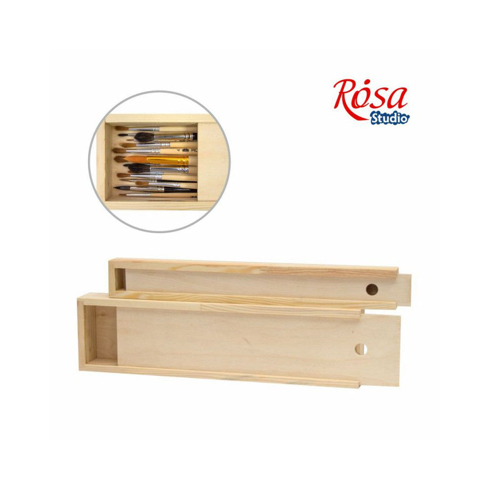 ROSA Studio Wooden PC8 Box for Brushes