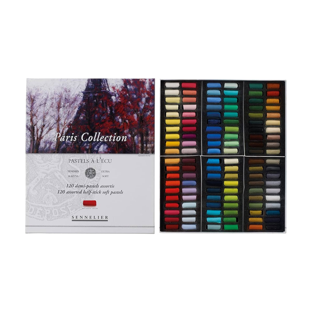 Sennelier Half-Stick Soft Pastels Set, 120 Colours