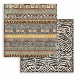 Stamperia Double-Sided Scrapbooking Paper Set - Savana, 10 units