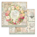 Stamperia Double-Sided Scrapbooking Paper Set - Rose Parfum, 10 units