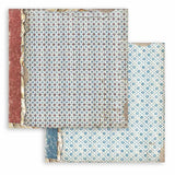 Stamperia Double-Sided Scrapbooking Paper Set - Vintage Library Backgrounds Selection, 10 units