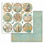 Stamperia Double-Sided Scrapbooking Paper Set - Fortune, 10 units