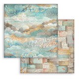 Stamperia Double-Sided Scrapbooking Paper Set - Furry Friends Backgrounds Selection, 10 units