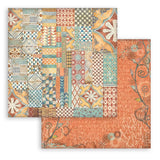 Stamperia Double-Sided Scrapbooking Paper Set - Furry Friends Backgrounds Selection, 10 units