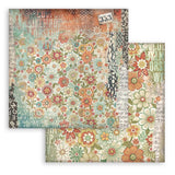 Stamperia Double-Sided Scrapbooking Paper Set - Furry Friends Backgrounds Selection, 10 units