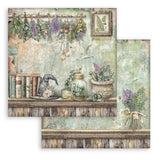 Stamperia Double-Sided Scrapbooking Paper Set - Herbarium Silvae,  10 units