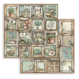Stamperia Double-Sided Scrapbooking Paper Set - Herbarium Silvae,  10 units