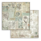 Stamperia Double-Sided Scrapbooking Paper Set - Herbarium Silvae Backgrounds Selection, 10 units