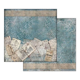 Stamperia Double-Sided Scrapbooking Paper Set - Blues, 10 units