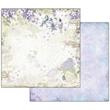 Stamperia Double-Sided Scrapbooking Paper Set - Flower Alphabet, 10 units