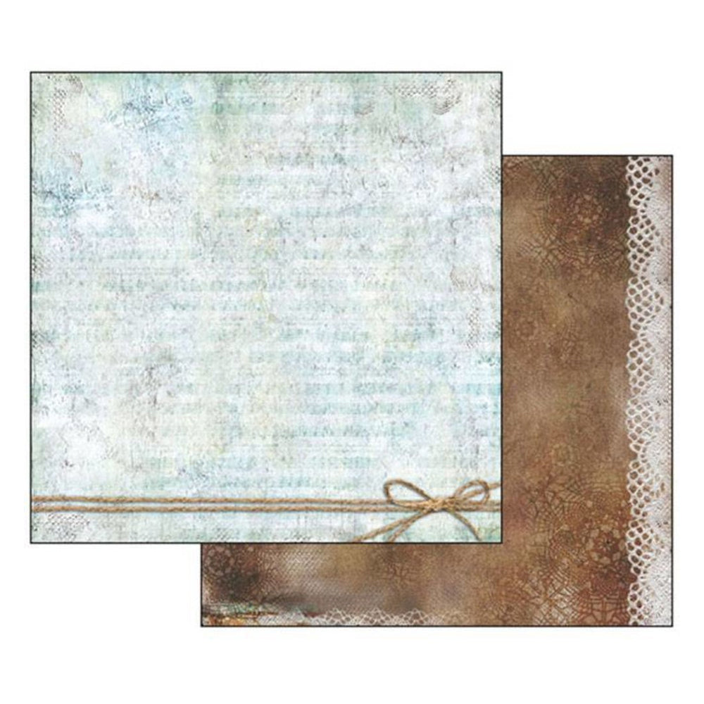 Stamperia Double-Sided Scrapbooking Paper Set - Atelier, 10 units