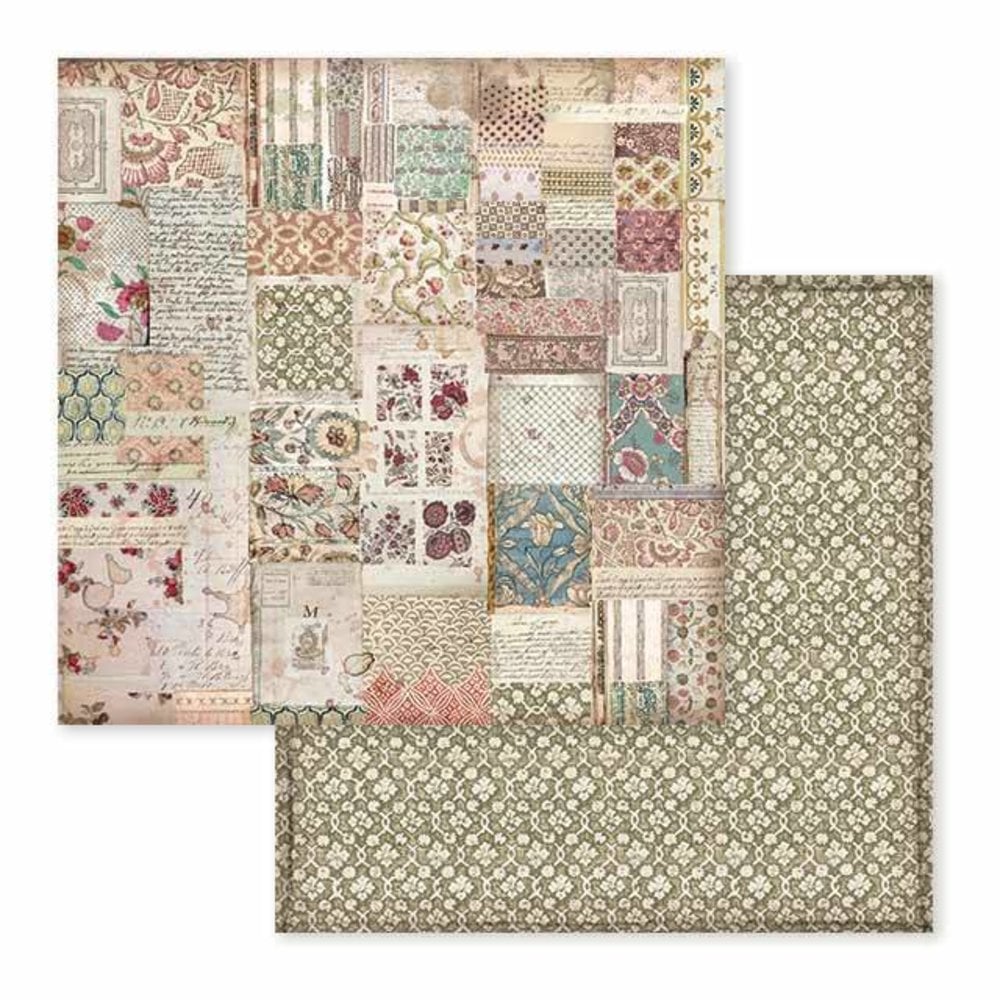 Stamperia Double-Sided Scrapbooking Paper Set - Spring, 10 units