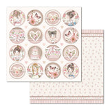 Stamperia Double-Sided Scrapbooking Paper Set - Little Girl, 10 units