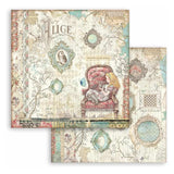 Stamperia Double-Sided Scrapbooking Paper Set - Alice Through The Looking Glass, 10 units