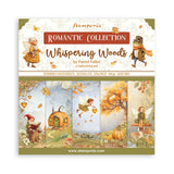 Stamperia Double-Sided Scrapbooking Paper Set - Whispering Woods, 10 units
