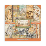 Stamperia Double-Sided Scrapbooking Paper Set - Savana, 10 units