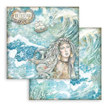 Stamperia Double-Sided Scrapbooking Paper Set - Songs Of The Sea, 10 units