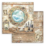 Stamperia Double-Sided Scrapbooking Paper Set - Songs Of The Sea, 10 units